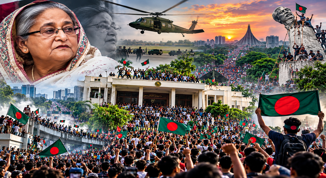 Bangladesh’s Historic August 5 Uprising: The Fall of Sheikh Hasina’s Government
