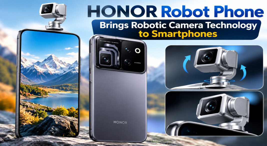 HONOR Robot Phone With Advanced Robotic Gimbal Camera Technology