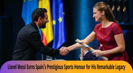 Lionel Messi Earns Spain’s Prestigious Sports Honour for His Remarkable Legacy