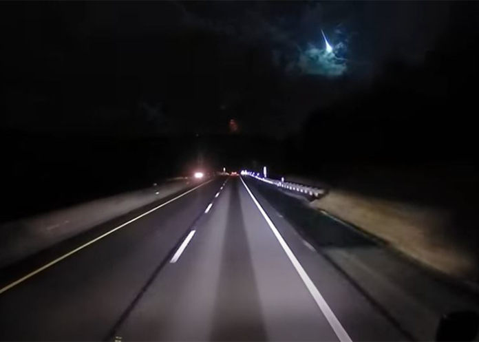 Dash Cam Captured Possible Meteor Blazing Over New Zealand