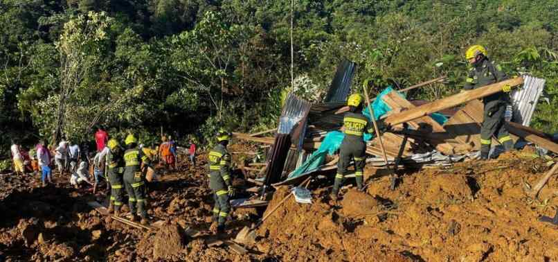 Dozens killed in Colombia landslide, including children