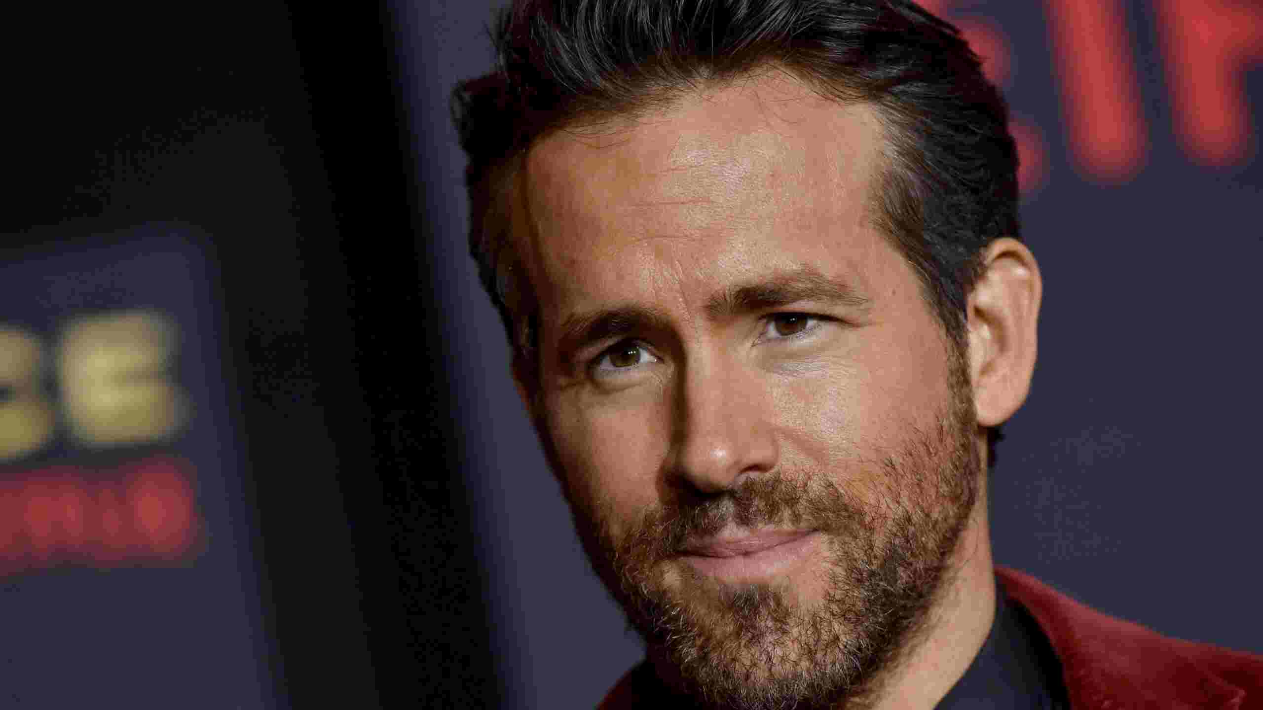 “I’m not crying,” Ryan Reynolds declares in shock upon being awarded a Canadian award.