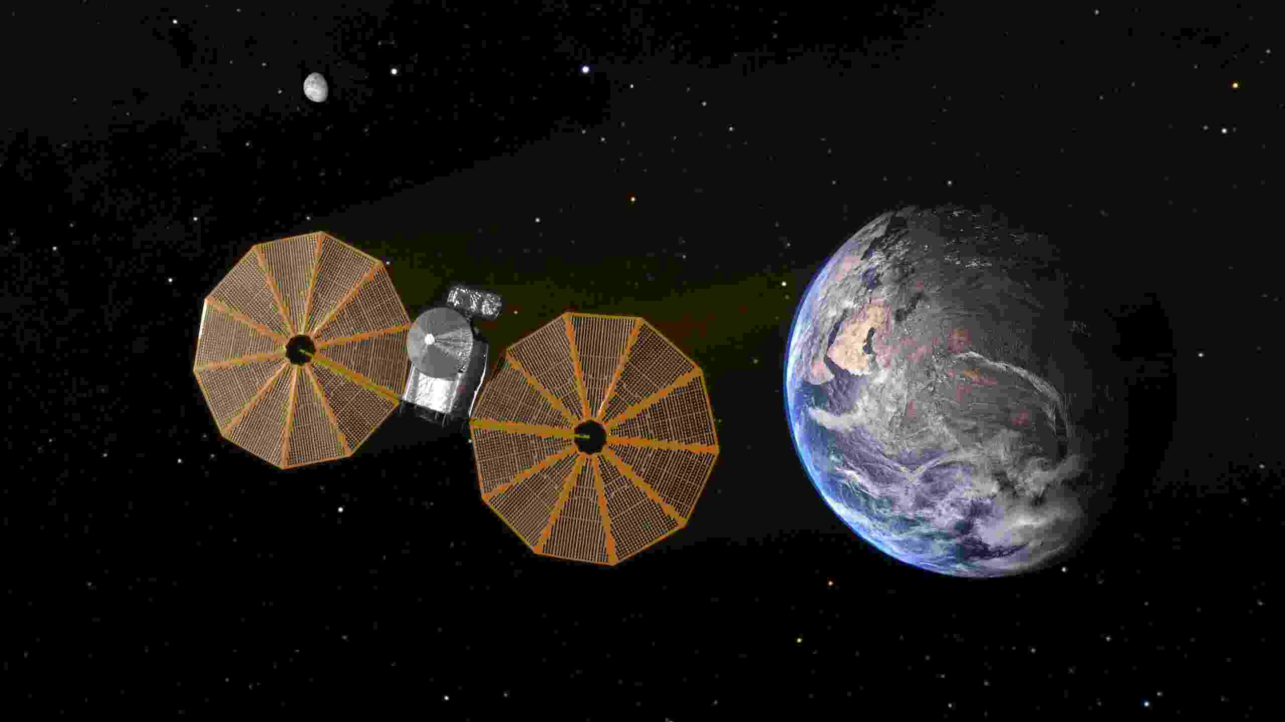 On a lengthy voyage to Jupiter, NASA’s Lucy probe swoops past the first of ten asteroids.