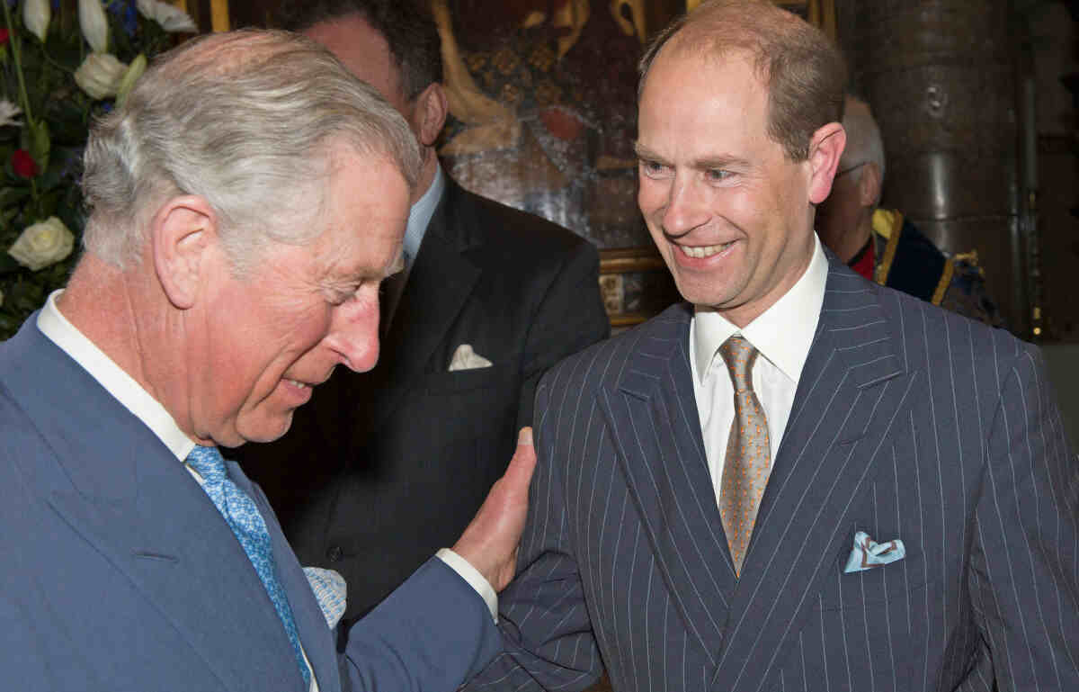 Prince Edward is given the title of Duke of Edinburgh by King Charles.