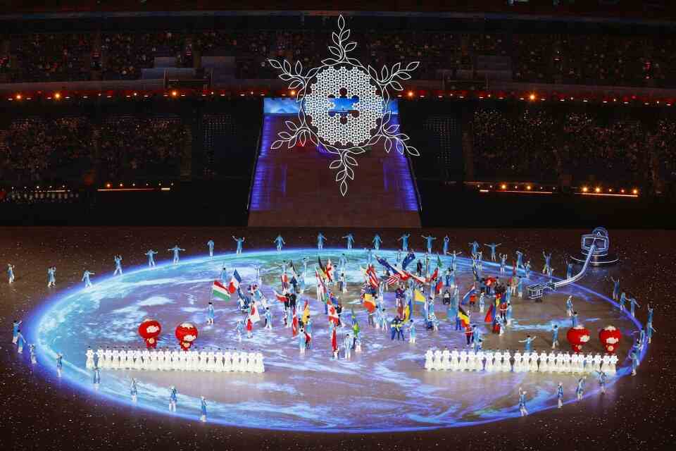 The Winter Paralympics opening ceremony was dominated by calls for inclusivity and peace.