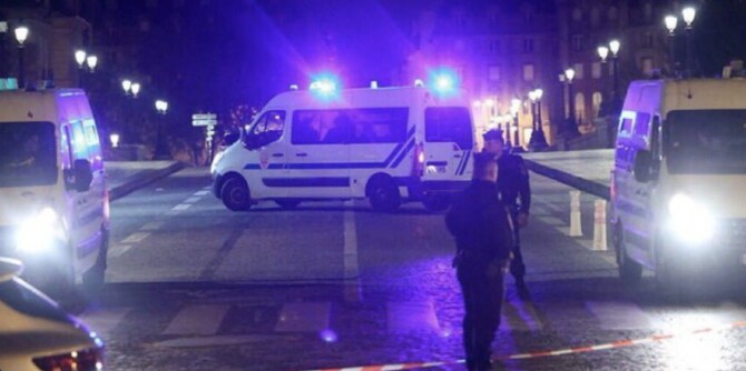 A knifeman killed a German visitor and injured others near France’s Eiffel Tower.