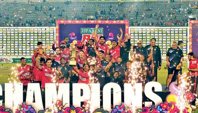 Barishal defeats Cumilla to win their first BPL championship.