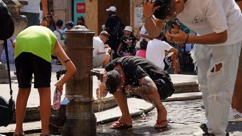 Rio de Janeiro is scorched by a record heat index of 62.3C.