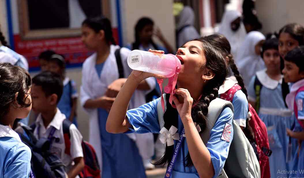 Bangladesh reopens schools by despite heatwave alert extension.