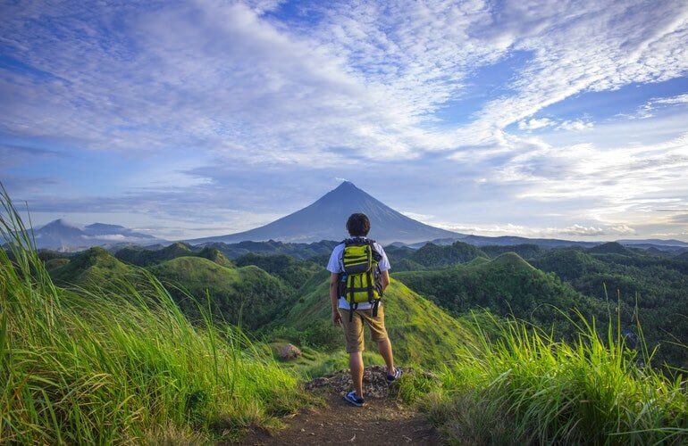 Travelling a long way from home really great for wellbeing