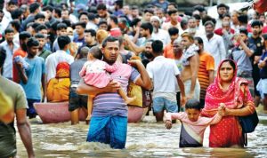 Floods Devastate 11 Districts, Affecting 48 Lakh People and Claiming 15 are Died in Bangladesh