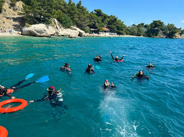 Extraordinary initiative of divers to clean up the sea in Croatia