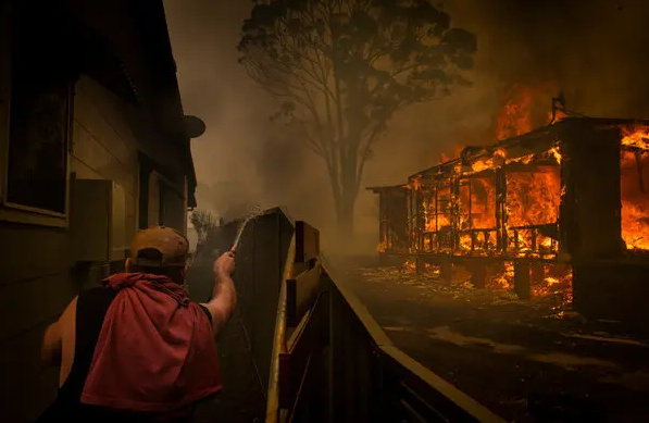 Homes Are Destroyed by Devastating Bushfires in Southern Australia