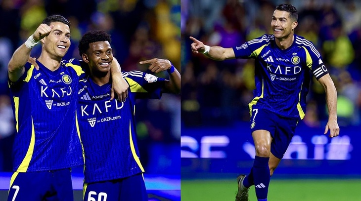 Ronaldo Achieves Unique ‘Century’ as Al Nasr Triumphs with a Double Goal