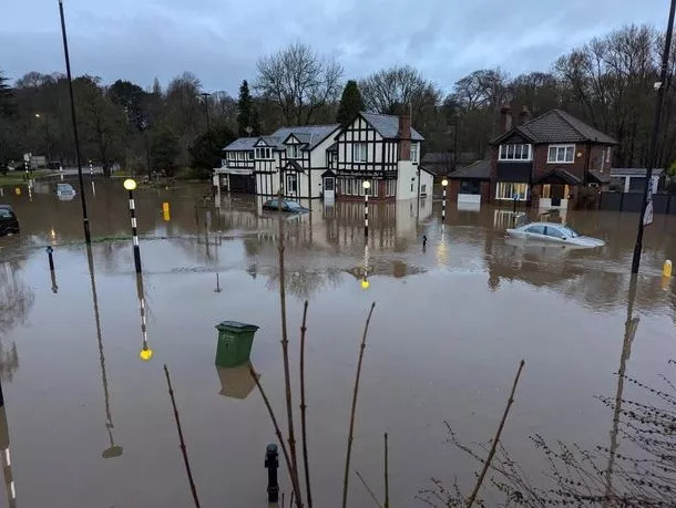 Flood-affected Manchester: ‘Yellow’ Warning Issued as Heavy Rains Continue