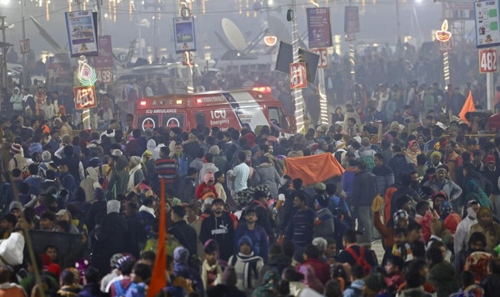 Stampede at Maha Kumbh Mela in India Claims 15 Lives