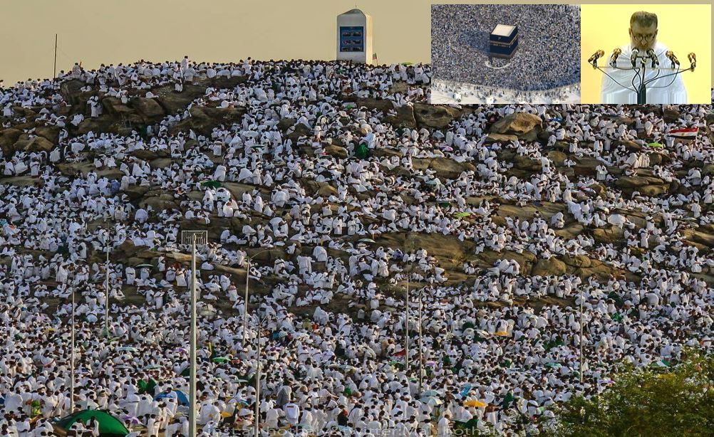 Arafat Plain Resonates with the Chant of ‘Labbayk Allahumma Labbayk’ by Thousands of Pilgrims Arafat Plain Resonates with the Chant of ‘Labbayk Allahumma Labbayk’ by Thousands of Pilgrims