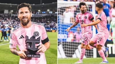 Inter Miami Defeat New England with Messi’s Brace